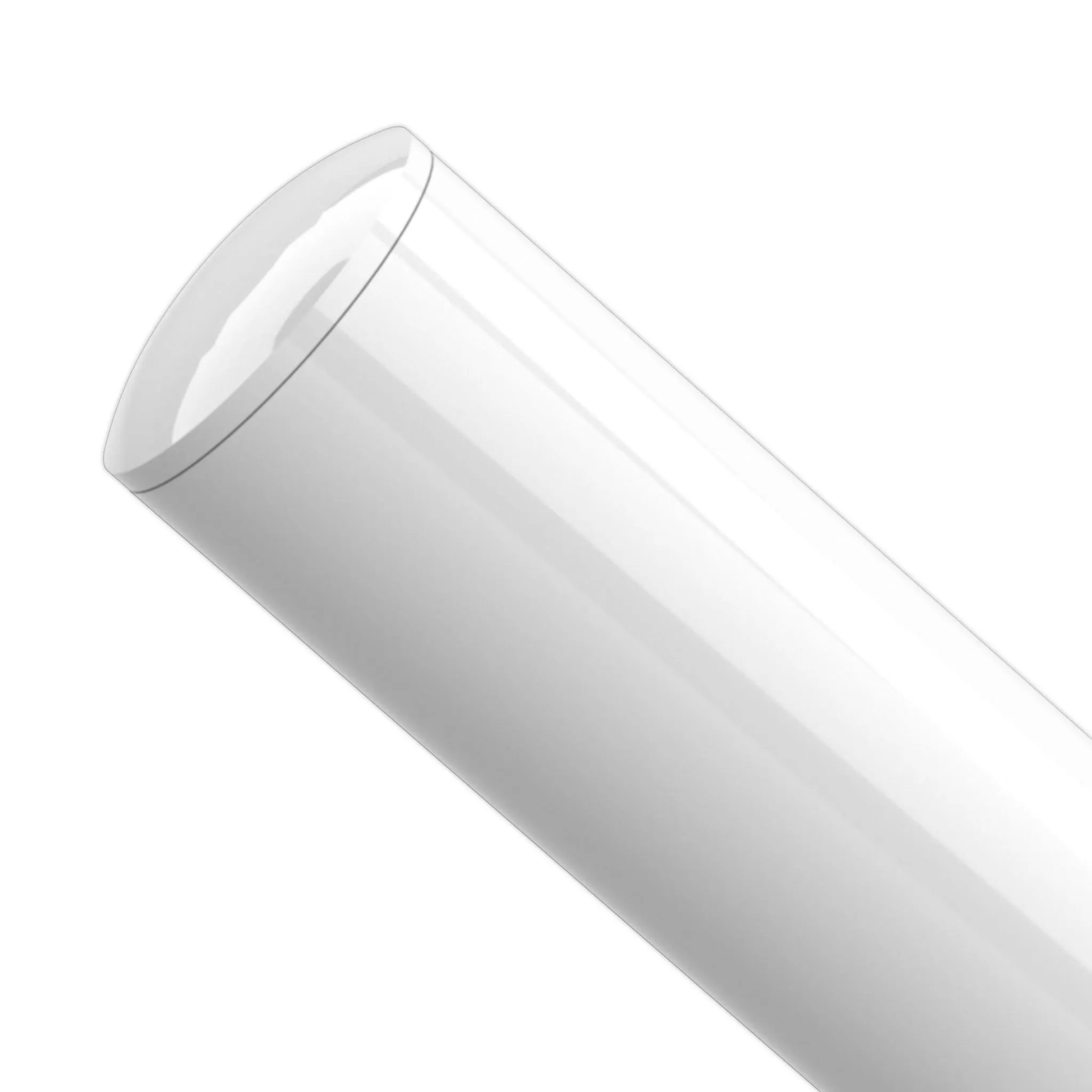 1-1/4 in. Internal PVC Dome Cap, Furniture Grade - White