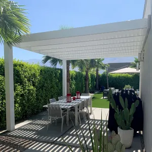 10' by 10' One-Sided Pergola - Made in USA