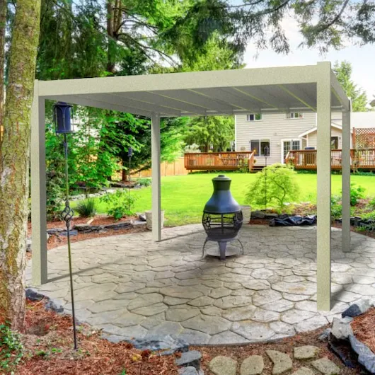 10 x 24 Vented Pergola - Made in USA