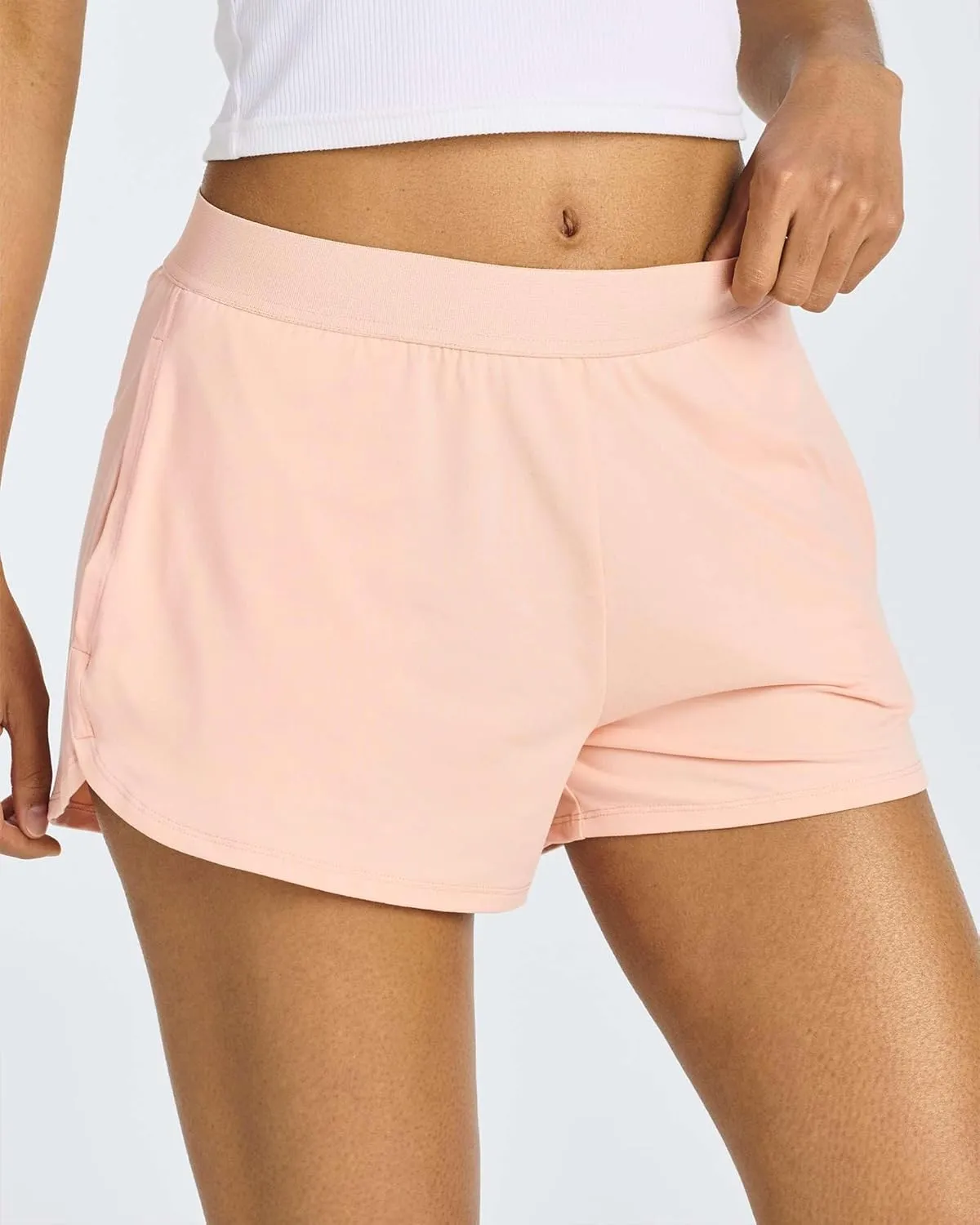 4 Pack: Women's 3" Dry-Fit Dolphin Running Shorts with Pockets - Athletic Gym Workout Basketball Sports Shorts