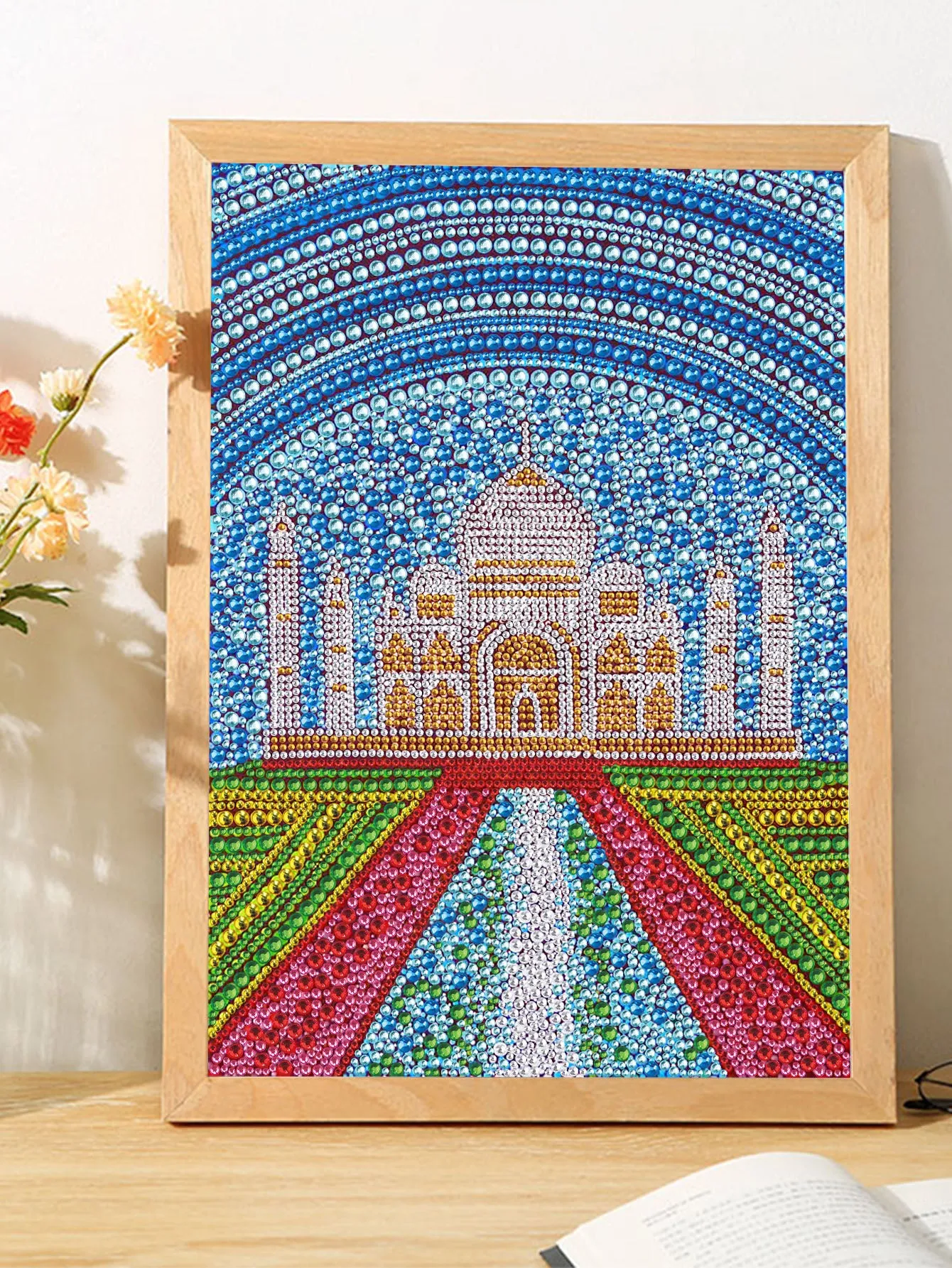 5D DIY Special-Shaped Drill-Castle 30*40CM
