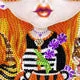 5D DIY Special-Shaped Drill-Girl 30*40CM