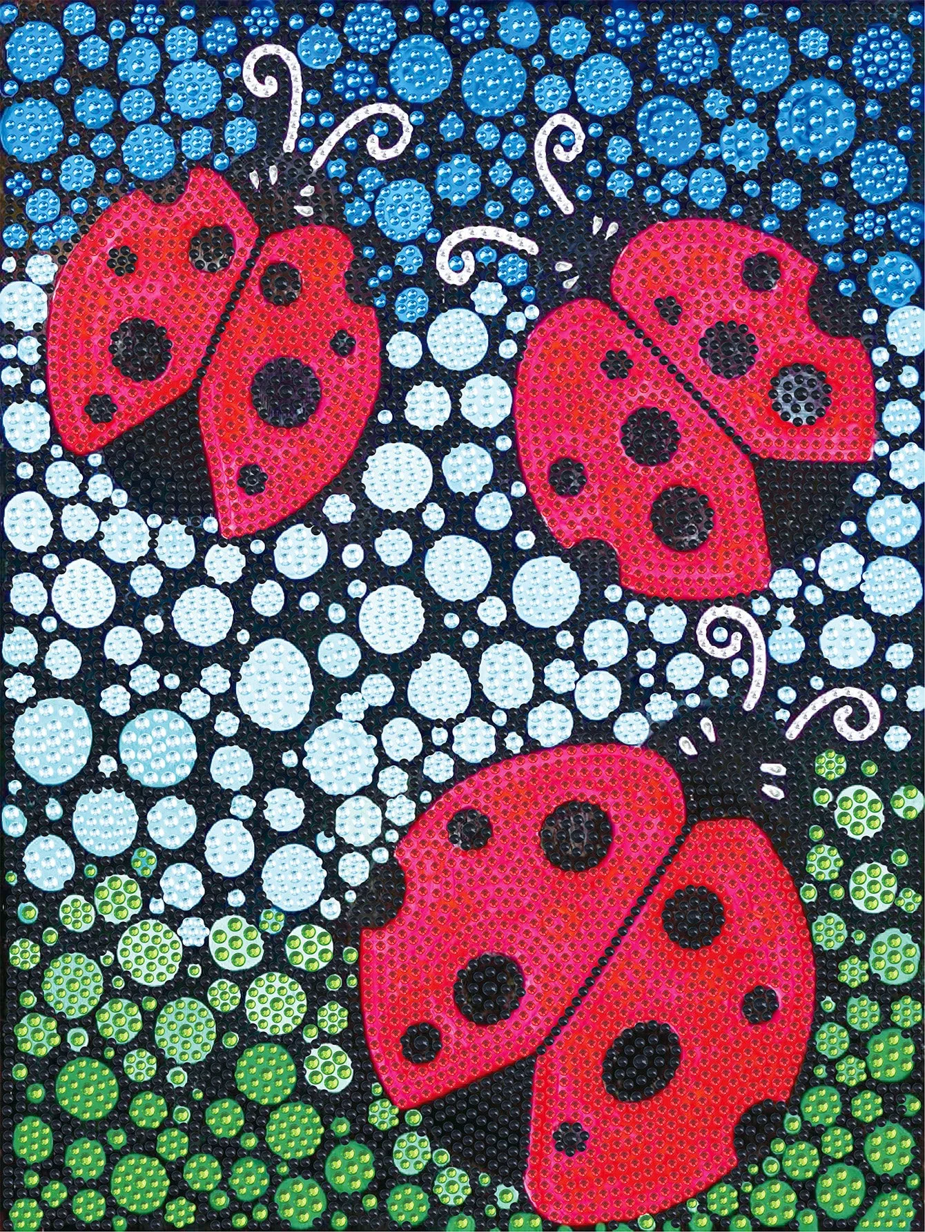 5D DIY Special-Shaped Drill-Ladybug 30*40CM