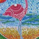 5D DIY Special-Shaped Drill-red-crowned crane 30*40CM