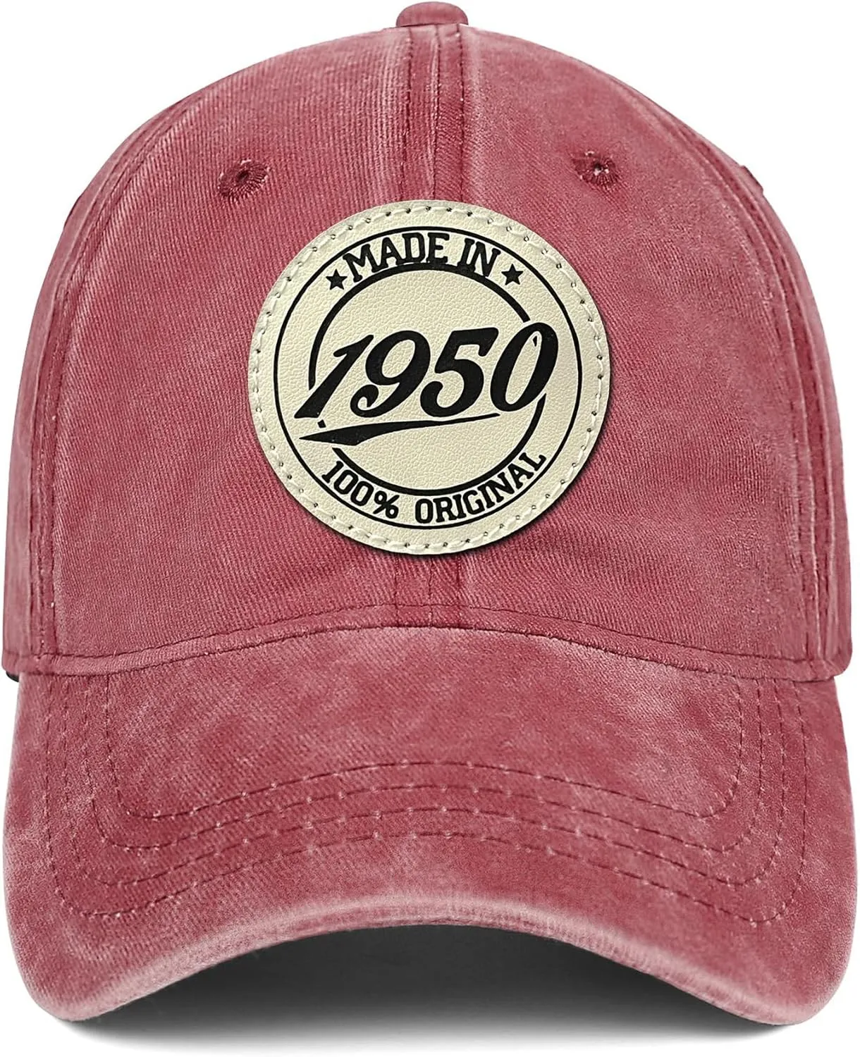 75th Birthday Gifts for Men Women 75 Year Old Gifts 1950 Birthday Vintage Hat 100% Cotton Baseball Cap