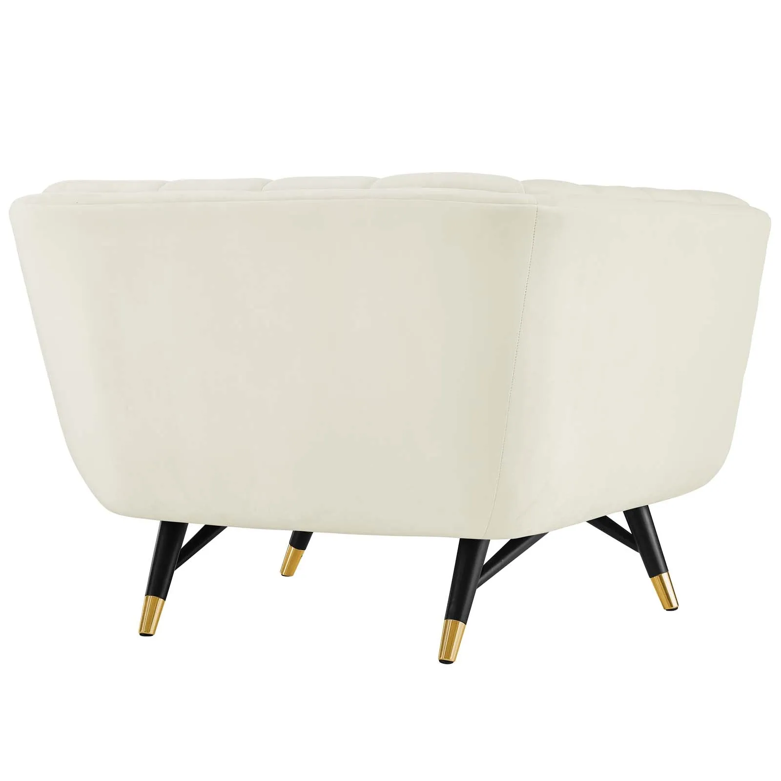 Adept Upholstered Velvet Armchair