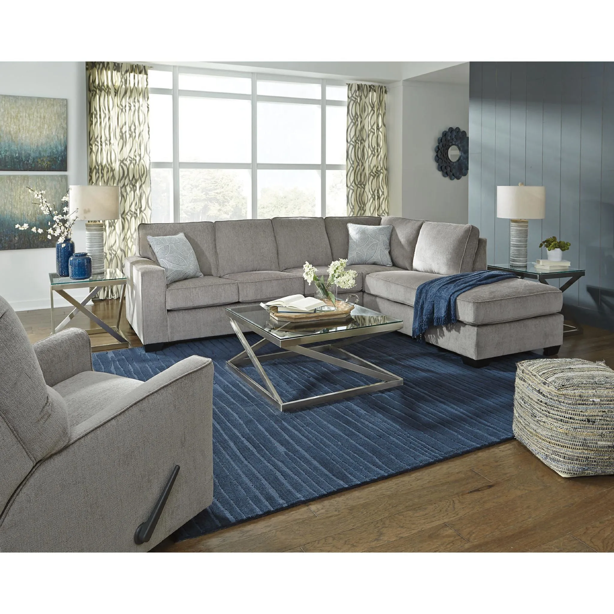 Altari 2 Piece Sectional Sleeper