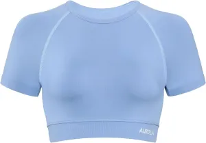 AUROLA Influence Crop Top Workout Shirts for Women, Ultra-Soft Seamless Gym T Shirts Short Sleeve Running Workout Tops