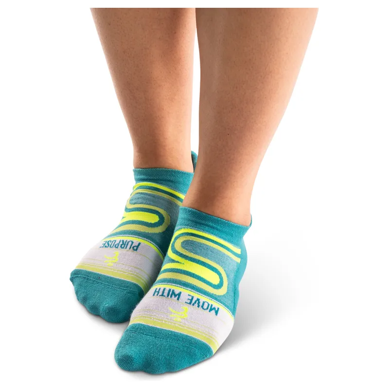 Balega Grit & Grace "Move With Purpose" No Show Sock Teal