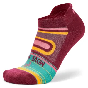 Balega Grit & Grace "Move With Purpose" No Show Sock  Wildberry / Oriole