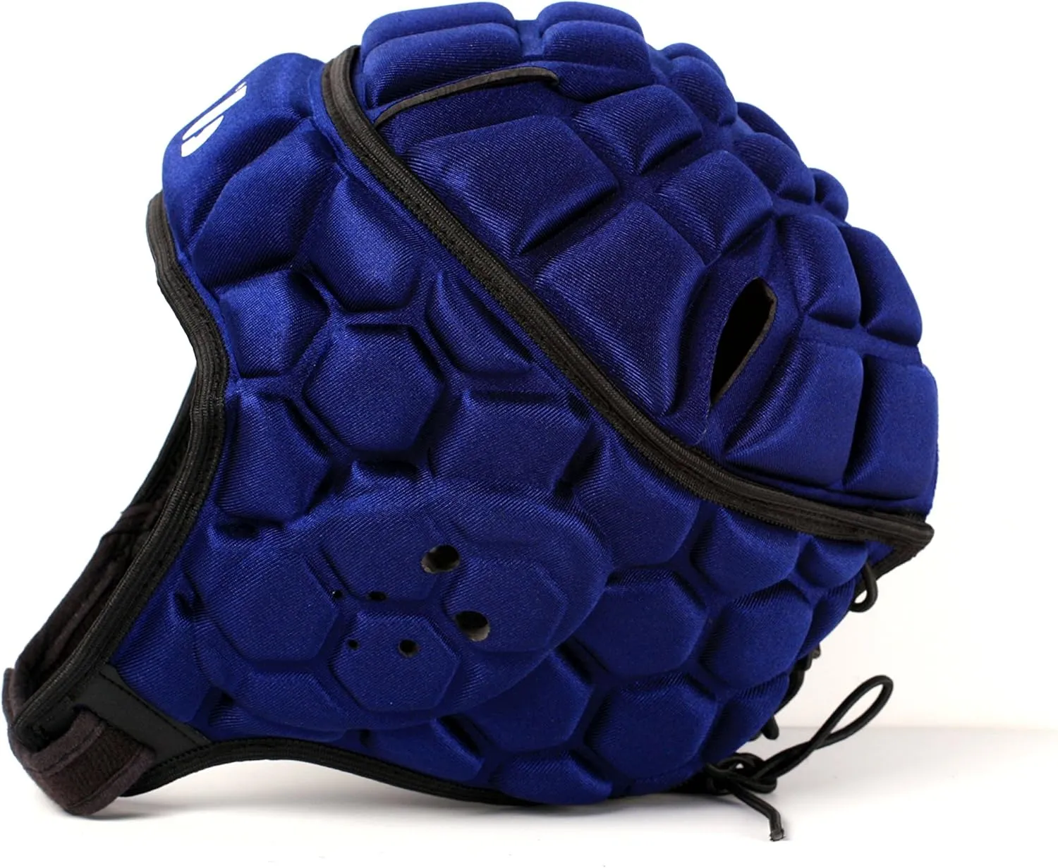 BARNETT Heat Pro Helmet - Soft Padded Headgear - Rugby -Flag Football - Youth and Adult Sizing 7 on 7-7v7 Soft Shell- Epilepsy Head Fall Protection, Navy