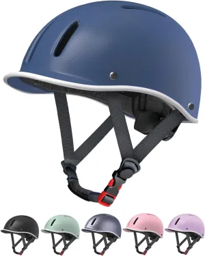 Bike Helmet for Kids Adult, Adjustable Bicycle Helmet for Men & Women, CPSC&ASTM Certified Cycling Helmet for Commuting, Skateboarding, Rollerblading, Road Biking, Skating, Ebike, Scooter