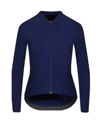 CAFE DU CYCLISTE Audrey Long Sleeve Women Jersey - Navy