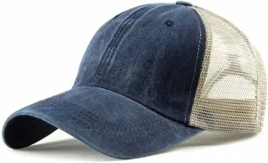CLAPE Mesh Baseball Cap Summer Breathable Trucker Mesh Hat Golf Dad Hats Quick Dry Cool Hats Outdoor Sports Running Cap