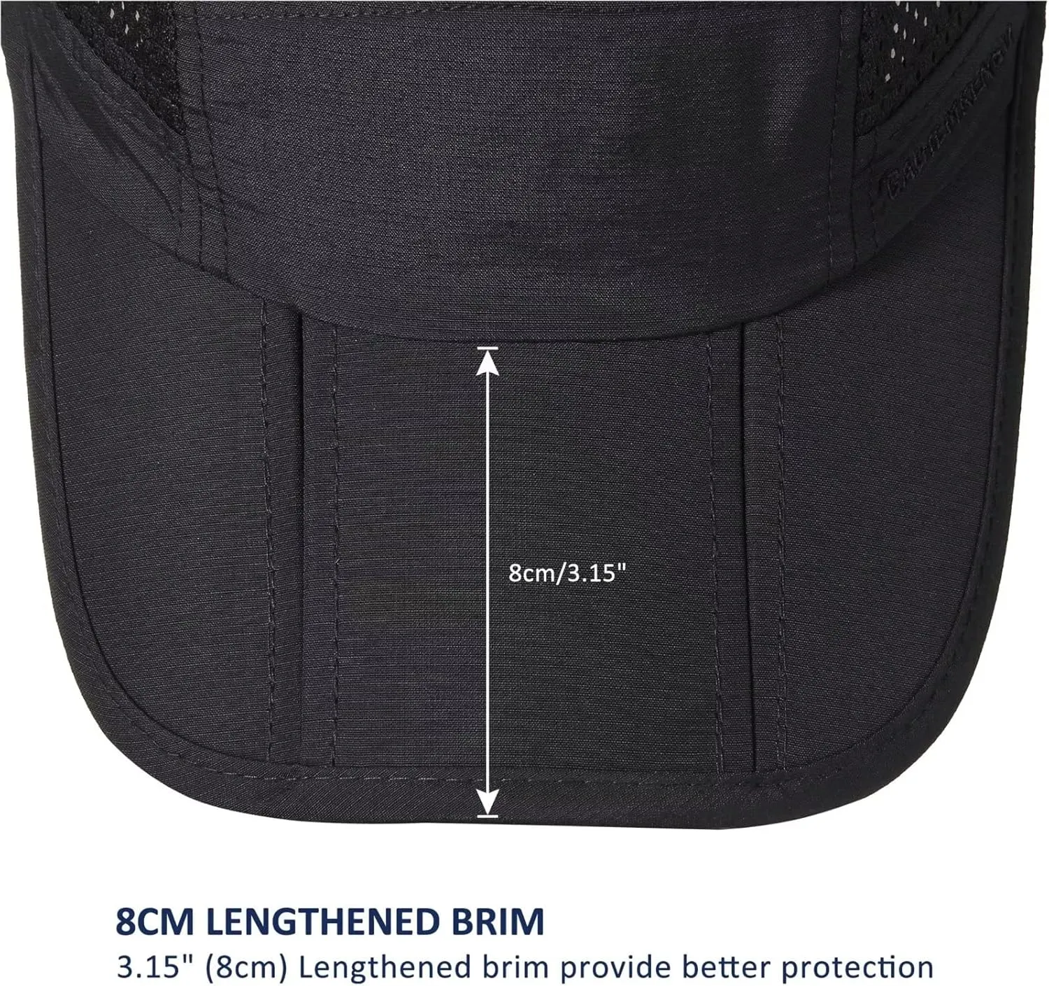 GADIEMKENSD Mens Folding Outdoor Hat Long Brim UPF 50  Sun Protection