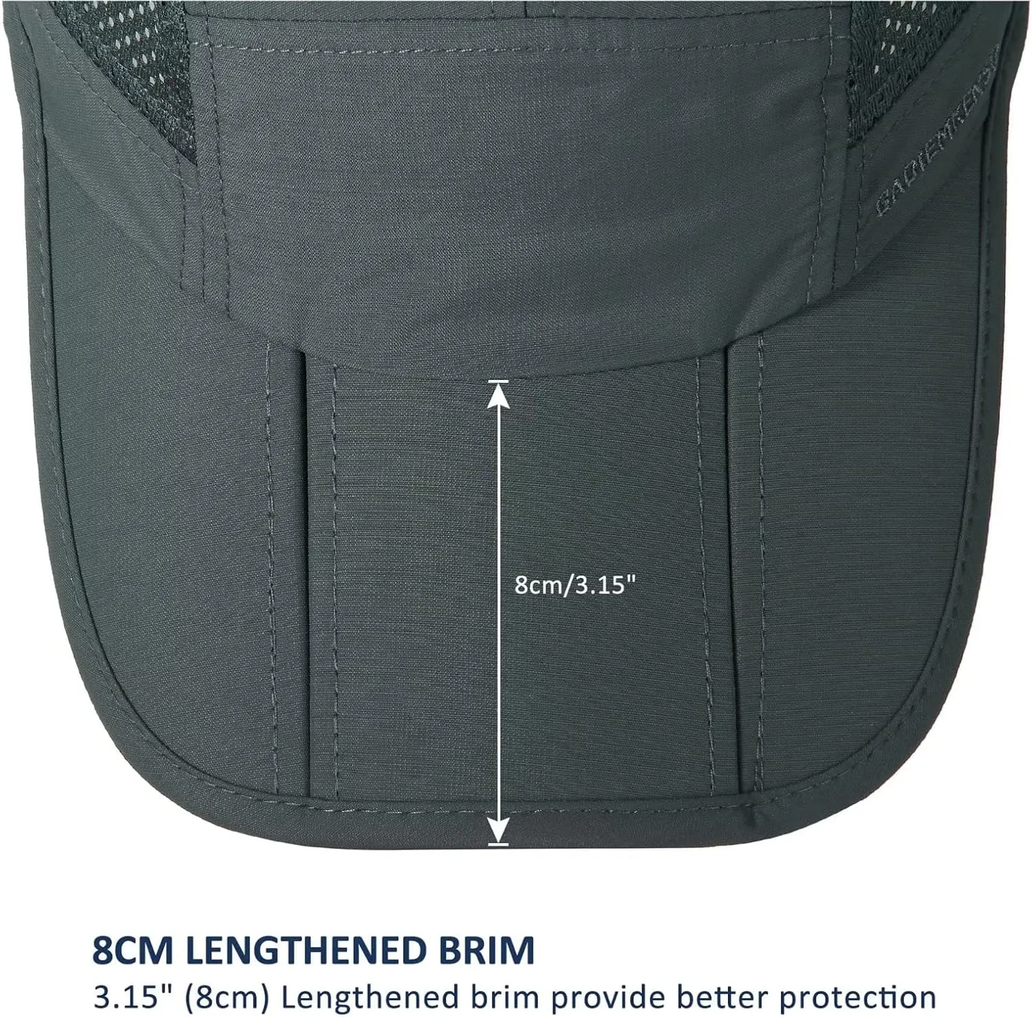 GADIEMKENSD Mens Folding Outdoor Hat Long Brim UPF 50  Sun Protection