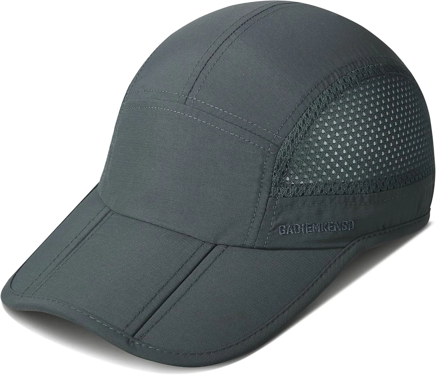 GADIEMKENSD Mens Folding Outdoor Hat Long Brim UPF 50  Sun Protection