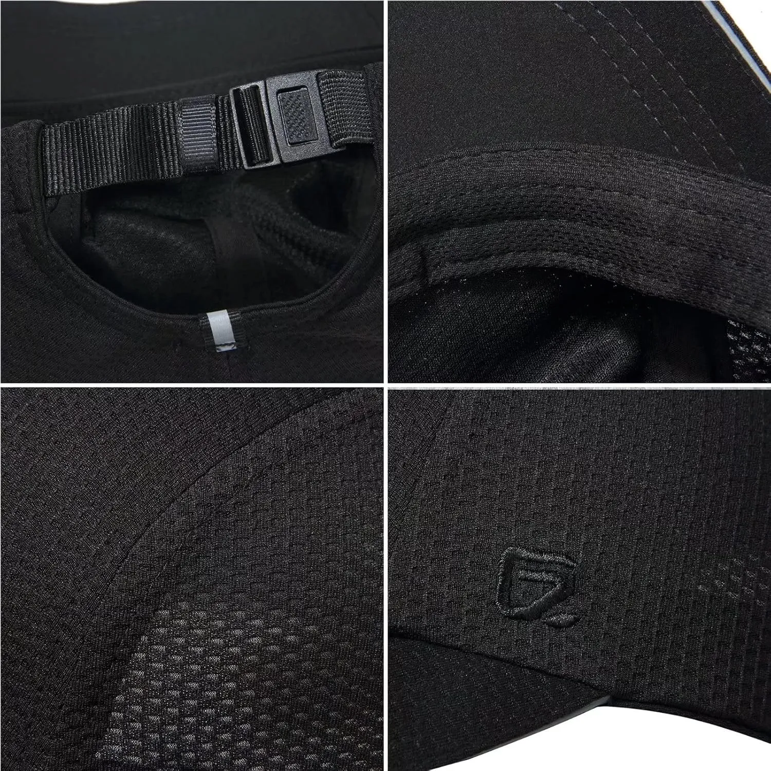 GADIEMKENSD Women's Race Day Running Cap Performance Mesh Hat - Excellent Ventilation, Lightweight, Reflective Safety