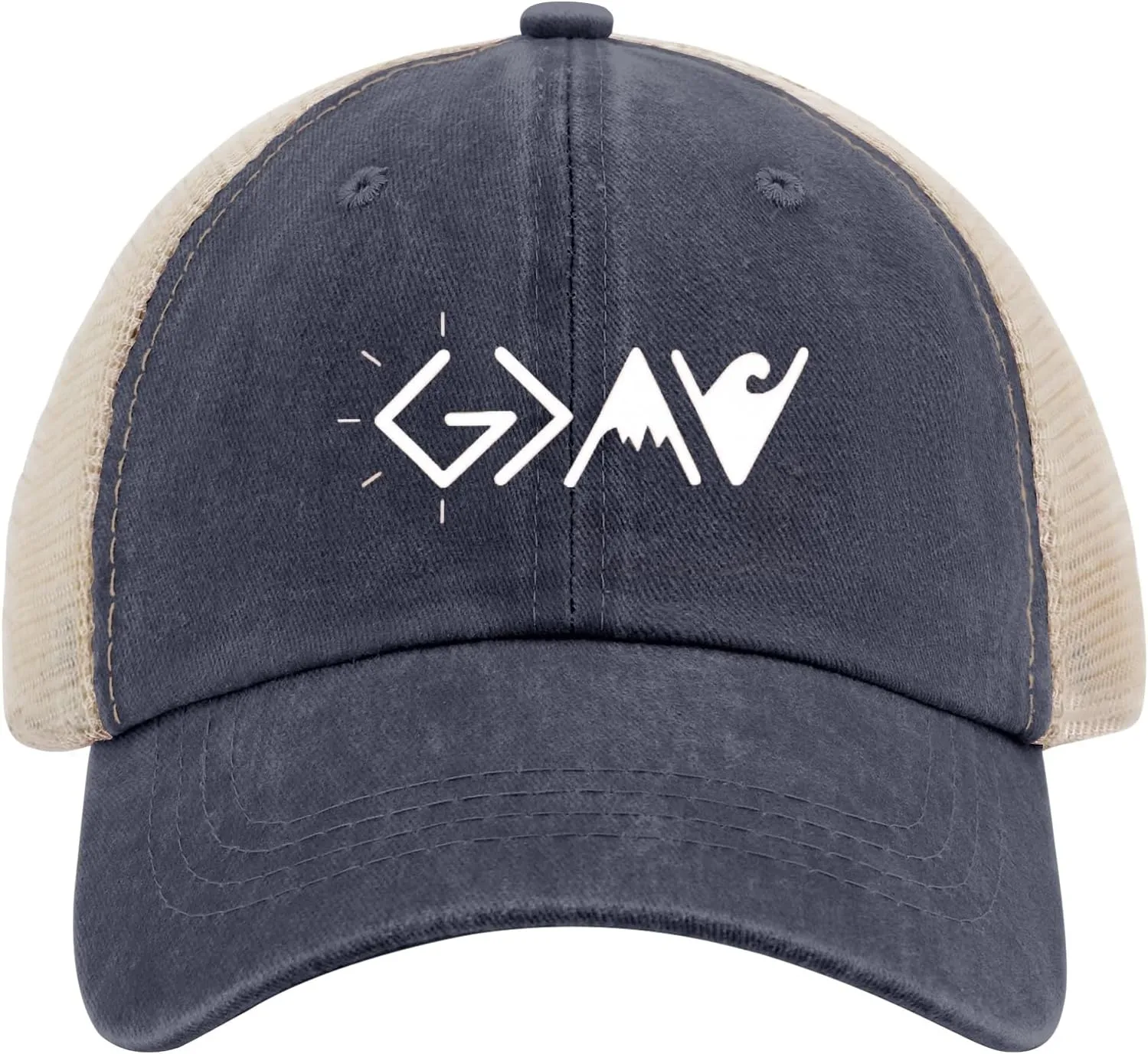 God is Greater Than The Highs and Lows Hat Mountain Cap Gifts for Mom