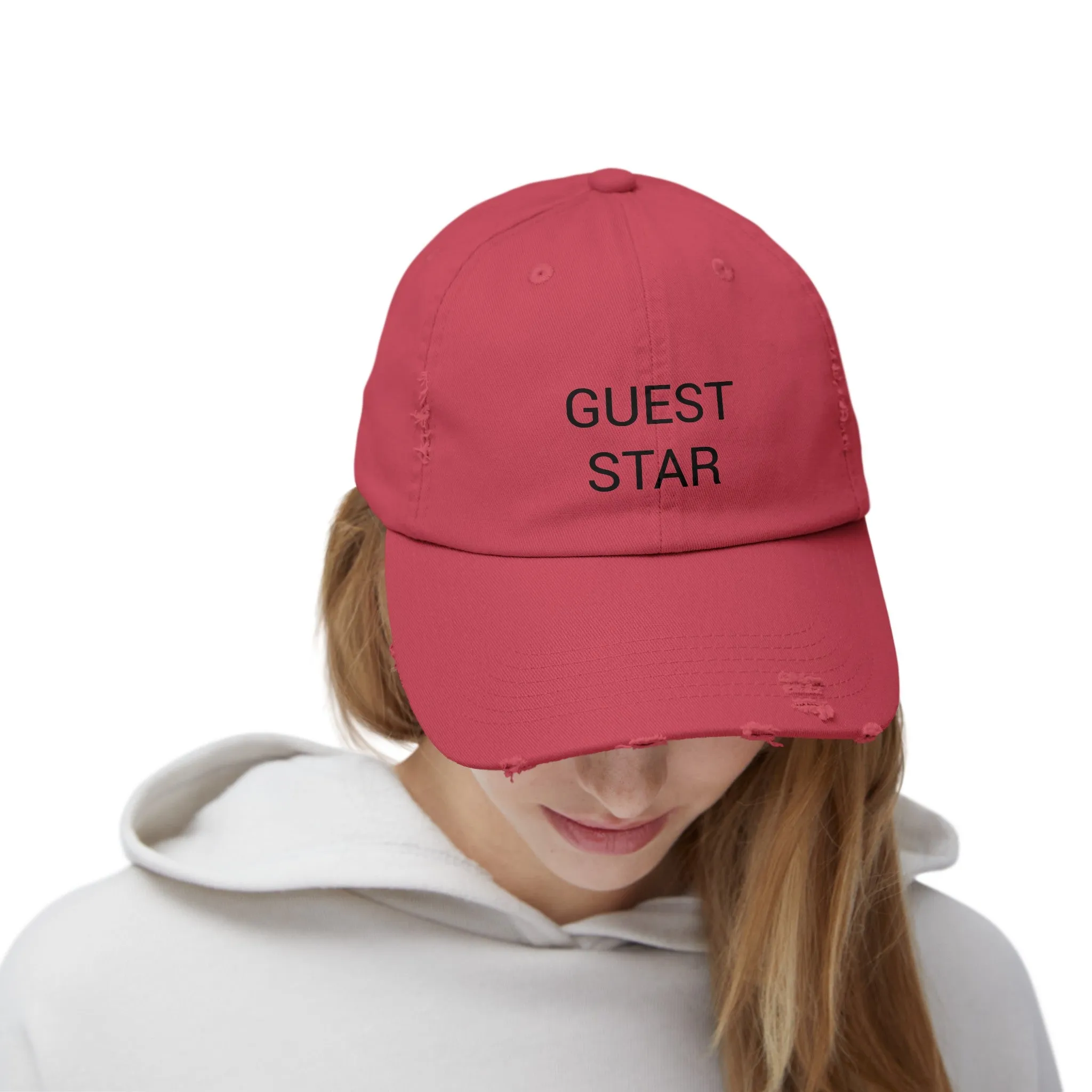 GUEST STAR Distressed Cap in 6 colors
