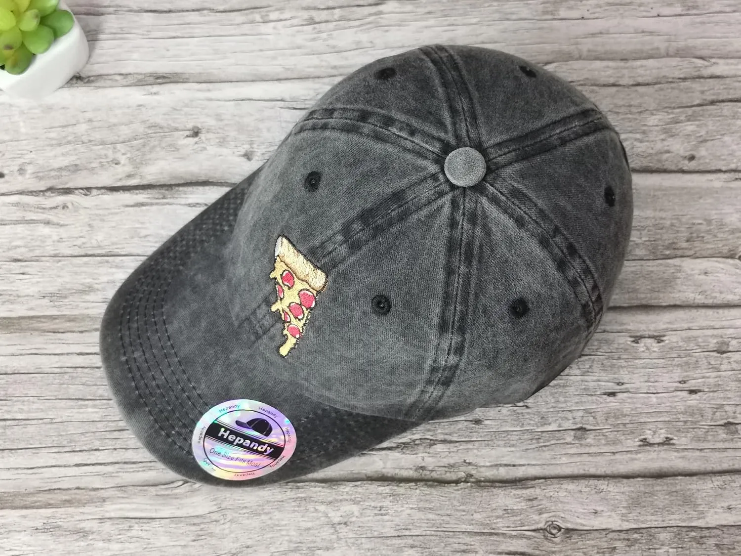 Hepandy Embroidered Baseball Hat for Men Women