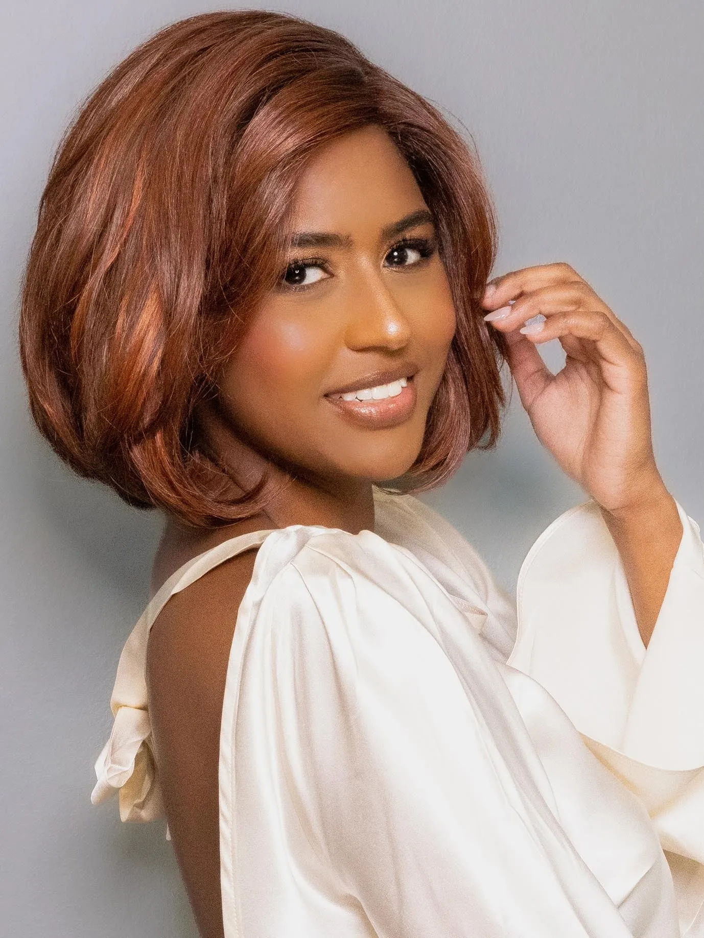 Kiara | Synthetic Lace Front Wig (Mono Part)