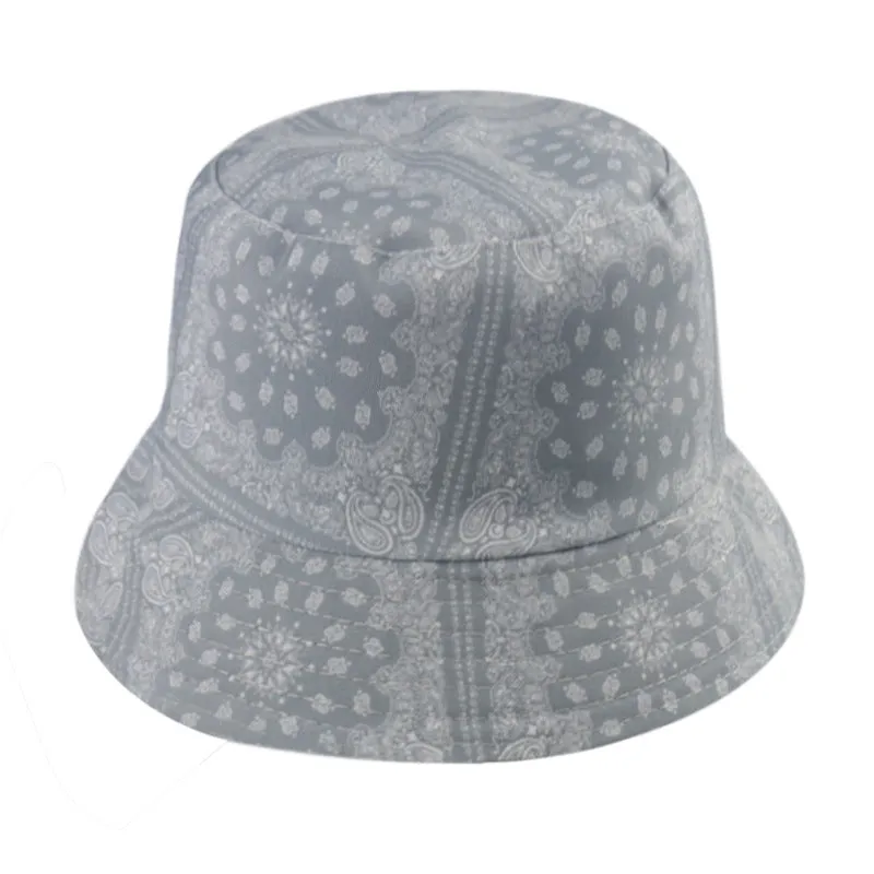 Men and women cashew print fisherman hat tide street fashion sun protection hat sun hat basin hat