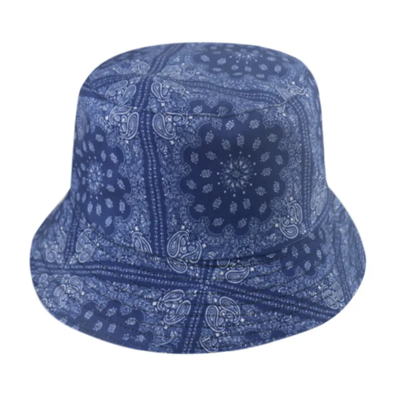 Men and women cashew print fisherman hat tide street fashion sun protection hat sun hat basin hat