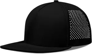 M/L/XL/XXL Oversize Flat Bill Baseball Cap for Men Women Quick Dry Snapback Hats Summer Mesh 5 Panel Cap