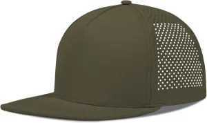 M/L/XL/XXL Oversize Flat Bill Baseball Cap for Men Women Quick Dry Snapback Hats Summer Mesh 5 Panel Cap