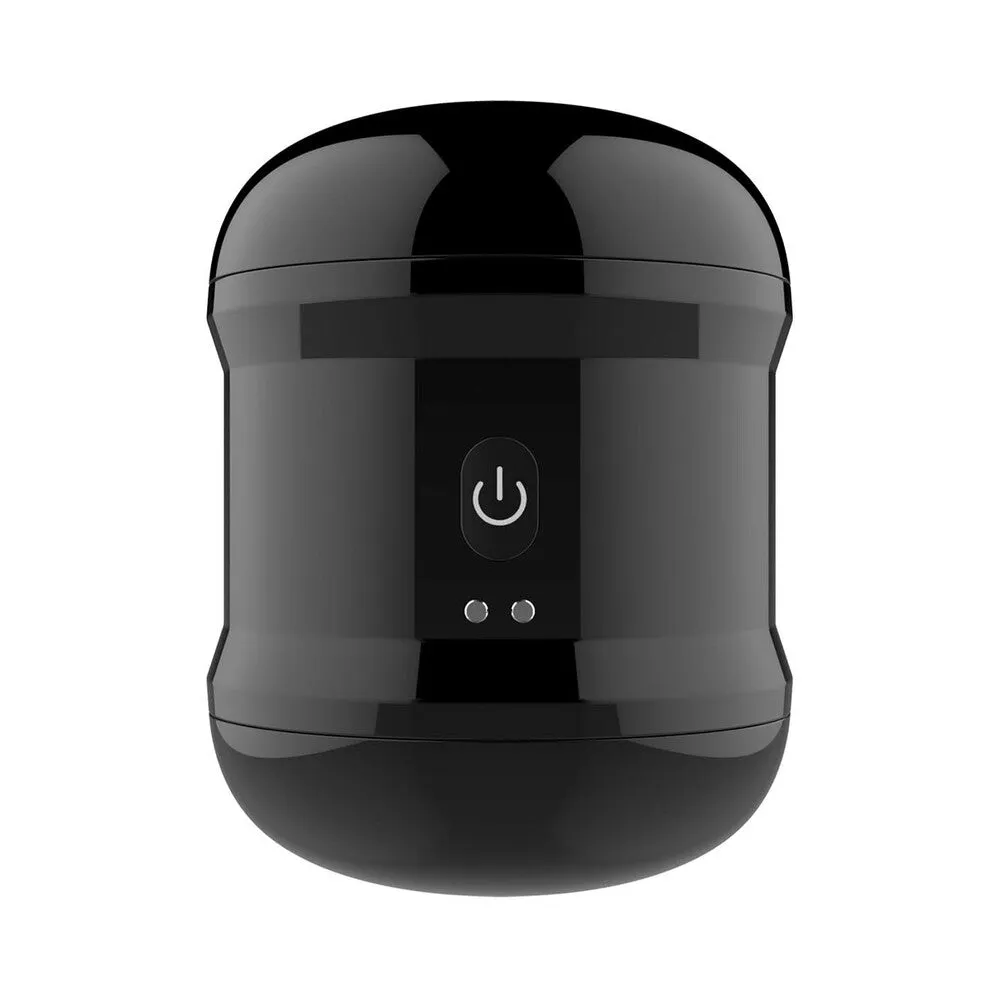 Nasstoys Dynamo Rechargeable Vibrating Masturbator Cylinder Black