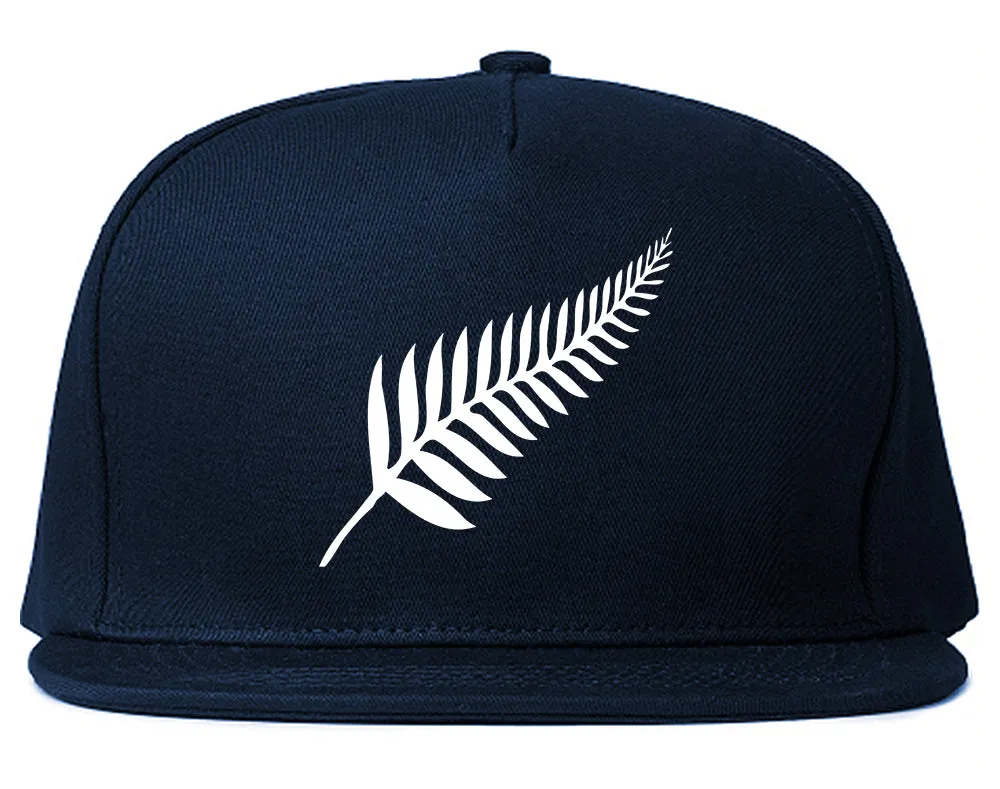 New Zealand Pride Silver Fern Rugby Chest Mens Snapback Hat