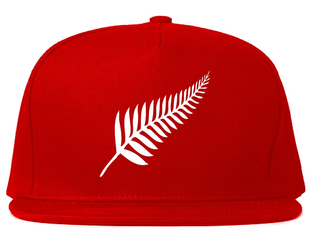 New Zealand Pride Silver Fern Rugby Chest Mens Snapback Hat