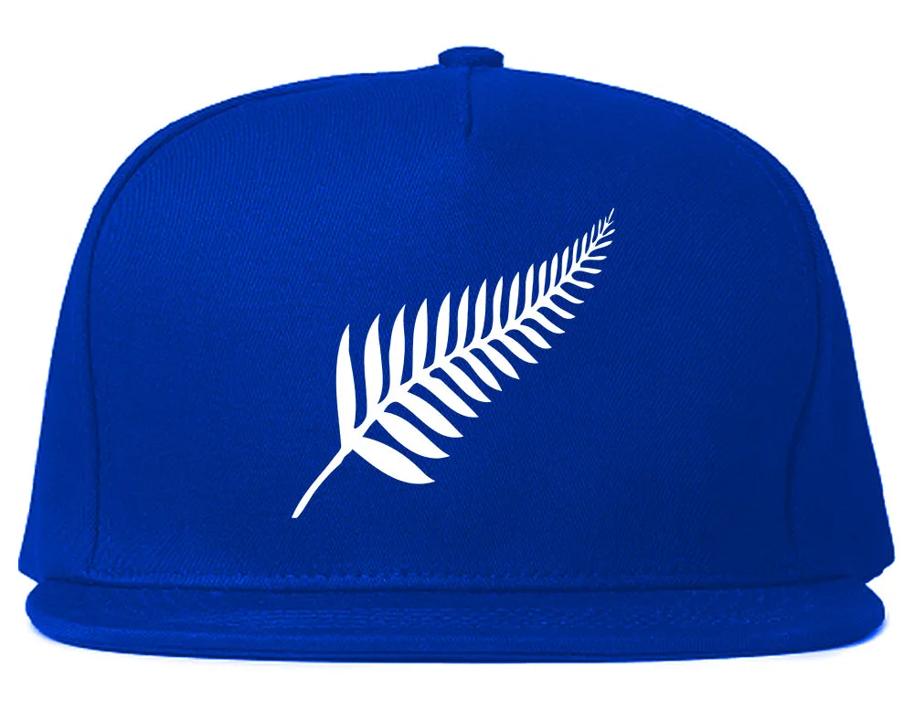 New Zealand Pride Silver Fern Rugby Chest Mens Snapback Hat