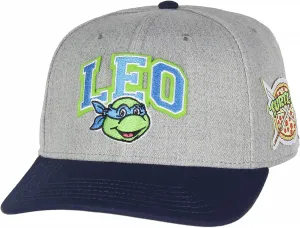 Nickelodeon Mens' Teenage Mutant Ninja Turtles Embroidered Classic Precurve Snapback Hat
