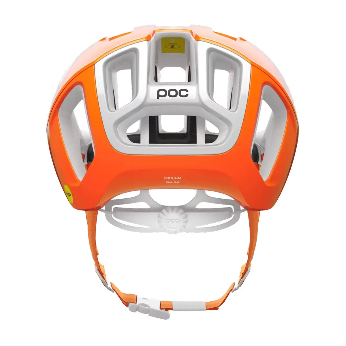 POC Ventral MIPS Cycling Helmet - Fluorescent Orange AVIP