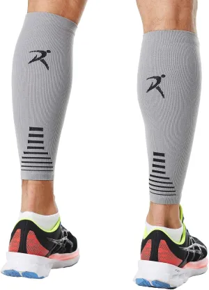 Rymora Calf Compression Sleeves Men Women - Leg Compression Sleeve Footless Socks - Shin Splint Relief Fitness Running
