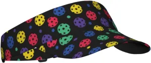 Sports Sun Visor Hats Adjustable Men Women Lightweight Packable Cooling Empty Top Visor Hat for Running, Tennis, Golf