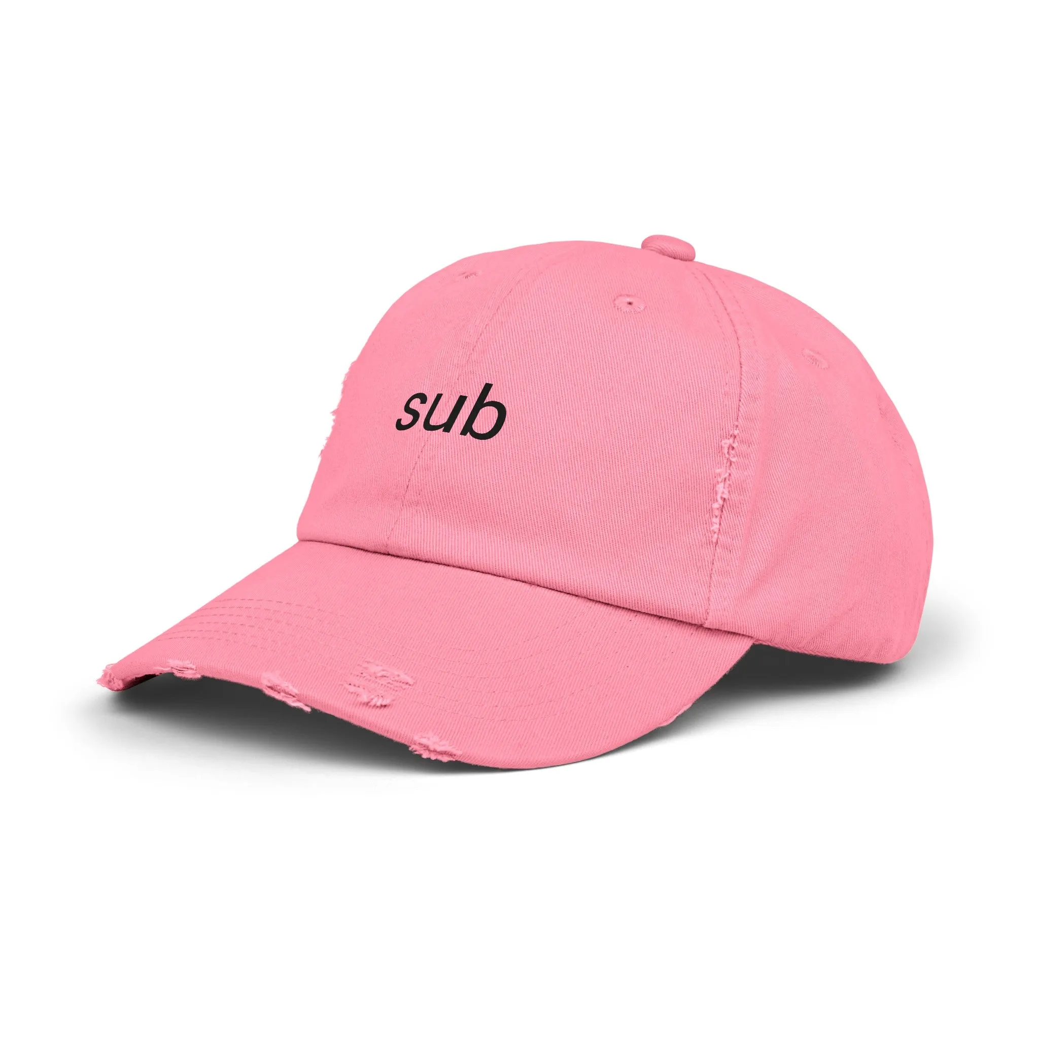 SUB Distressed Cap in 6 colors