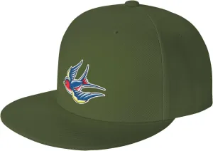 Swallow Trucker Hat for Men Snapback Hats Baseball Cap Flat Brim Hats
