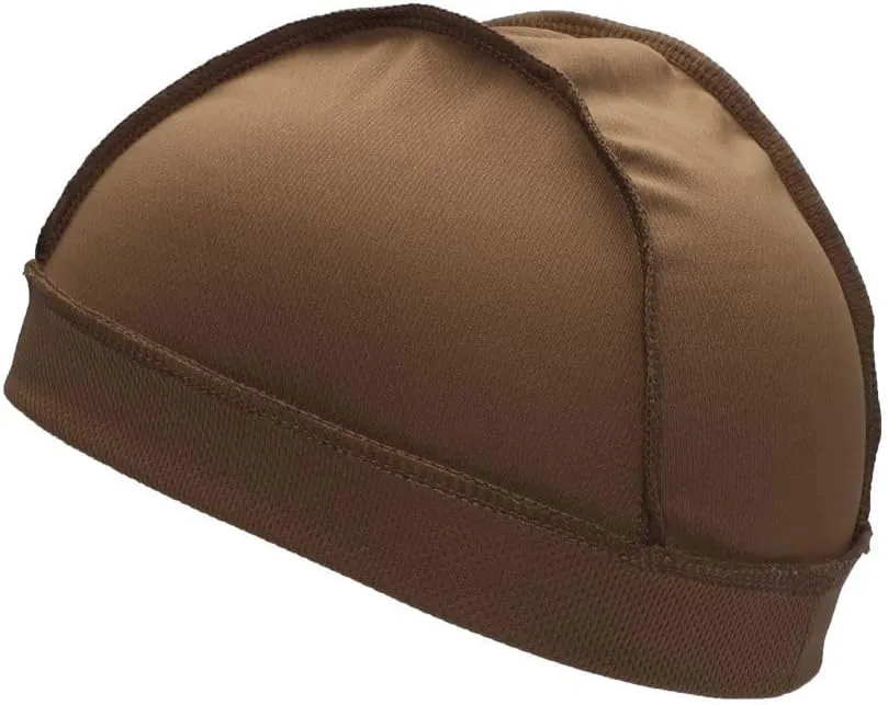 TOPLOR Moisture Wicking Skull Cap/Helmet Liner/Running Beanie Caps for Men - Motorcycle Cycling Breathable Dome Cap Sweatband