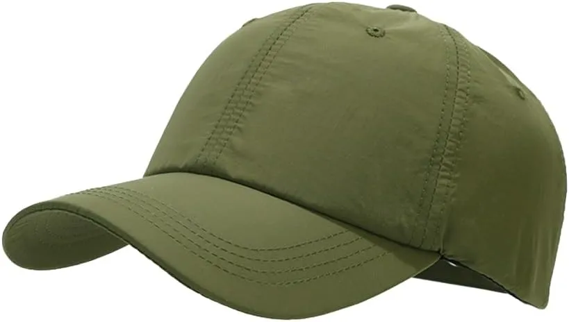 Waterproof Baseball Cap Breathable UPF50  Caps for Men Women Outdoor Sport Adjustable Rain Quick Dry Hat